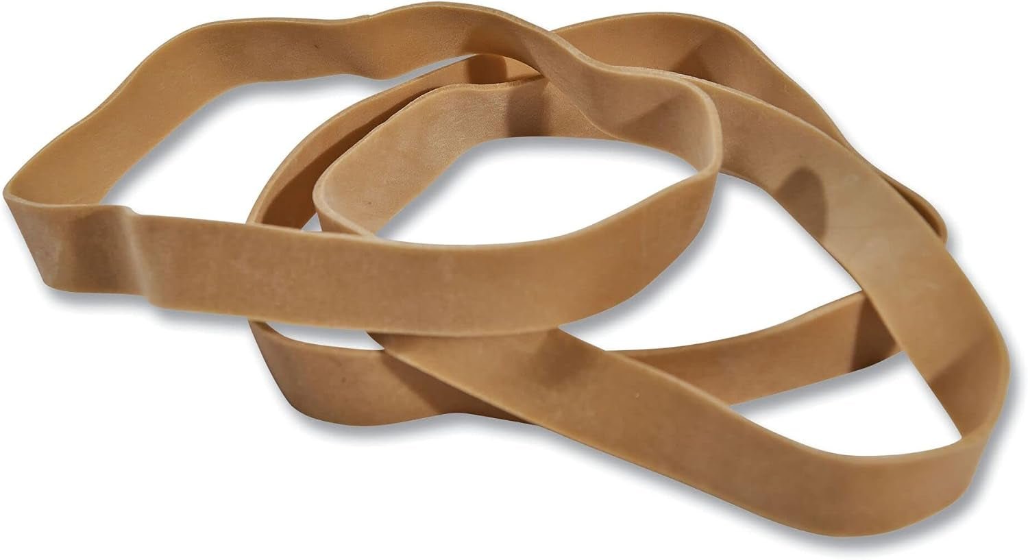 Universal Rubber Bands, Size 107 (7 x 5/8 inches), 40 Bands per 1 lb Pack, Beige - thewrightstore