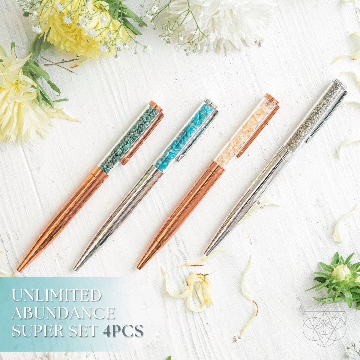 Unlimited Abundance - Manifestation Pen Set - thewrightstore