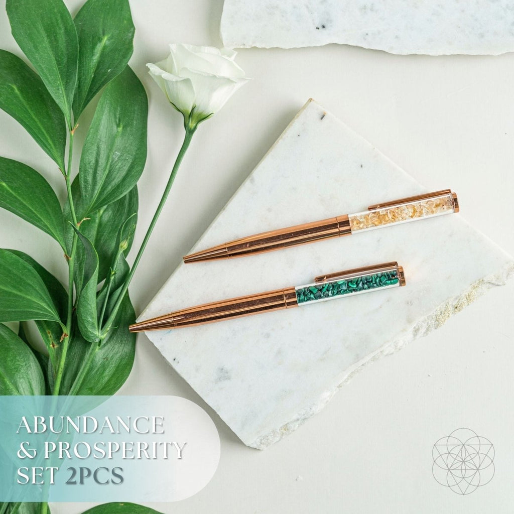 Unlimited Abundance - Manifestation Pen Set - thewrightstore