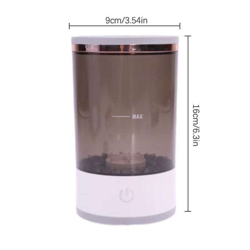USB Plug Electric Makeup Brush Cleaner Makeup Brush Cleaning Machine Automatic Cosmetic Brush Dryer and Cleaner with Cleaner Mat - thewrightstore