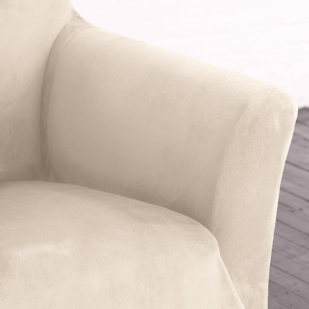 Velvet Stretch Slipcover - Gale Collection - thewrightstore
