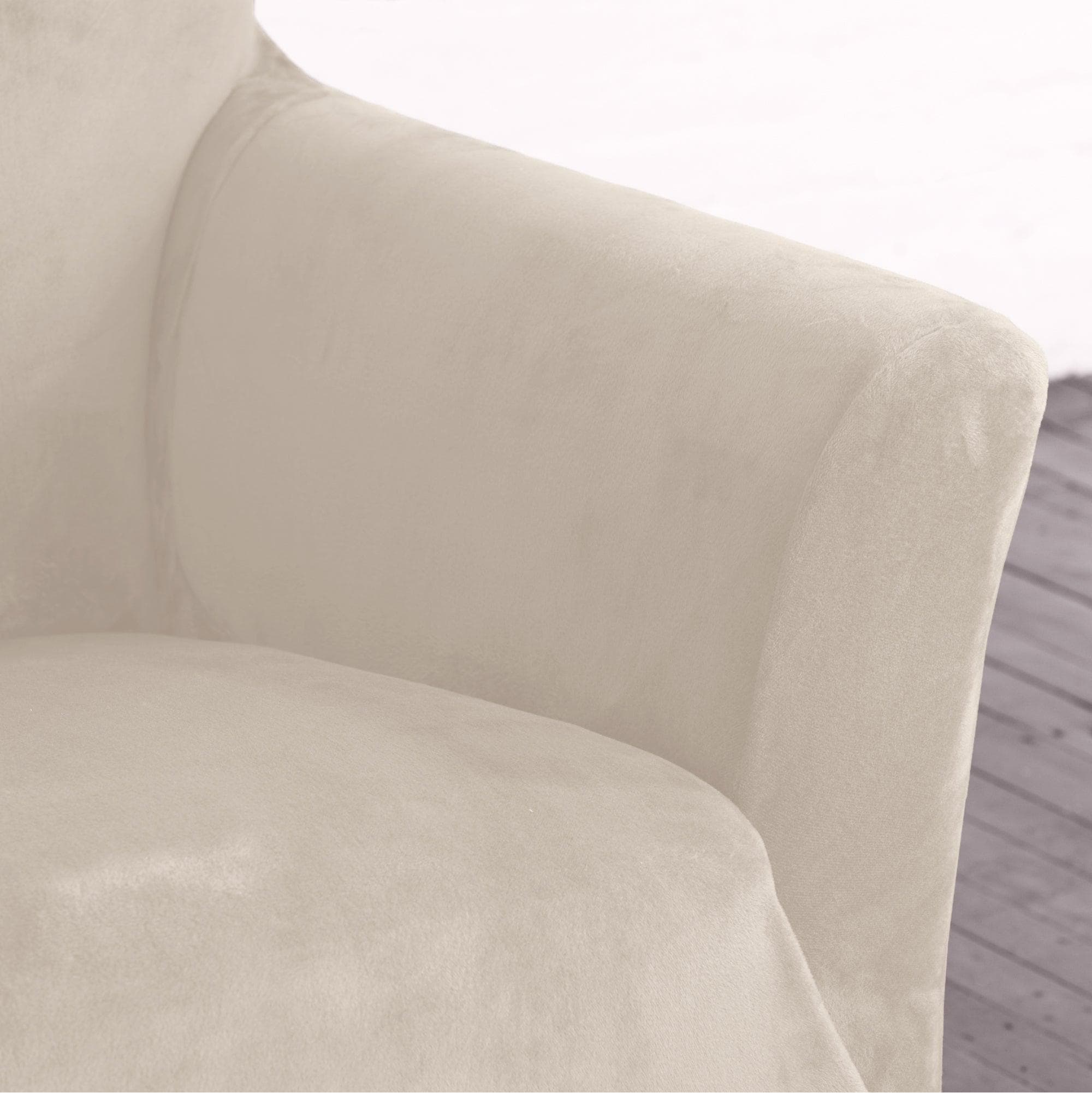Velvet Stretch Slipcover - Gale Collection - thewrightstore