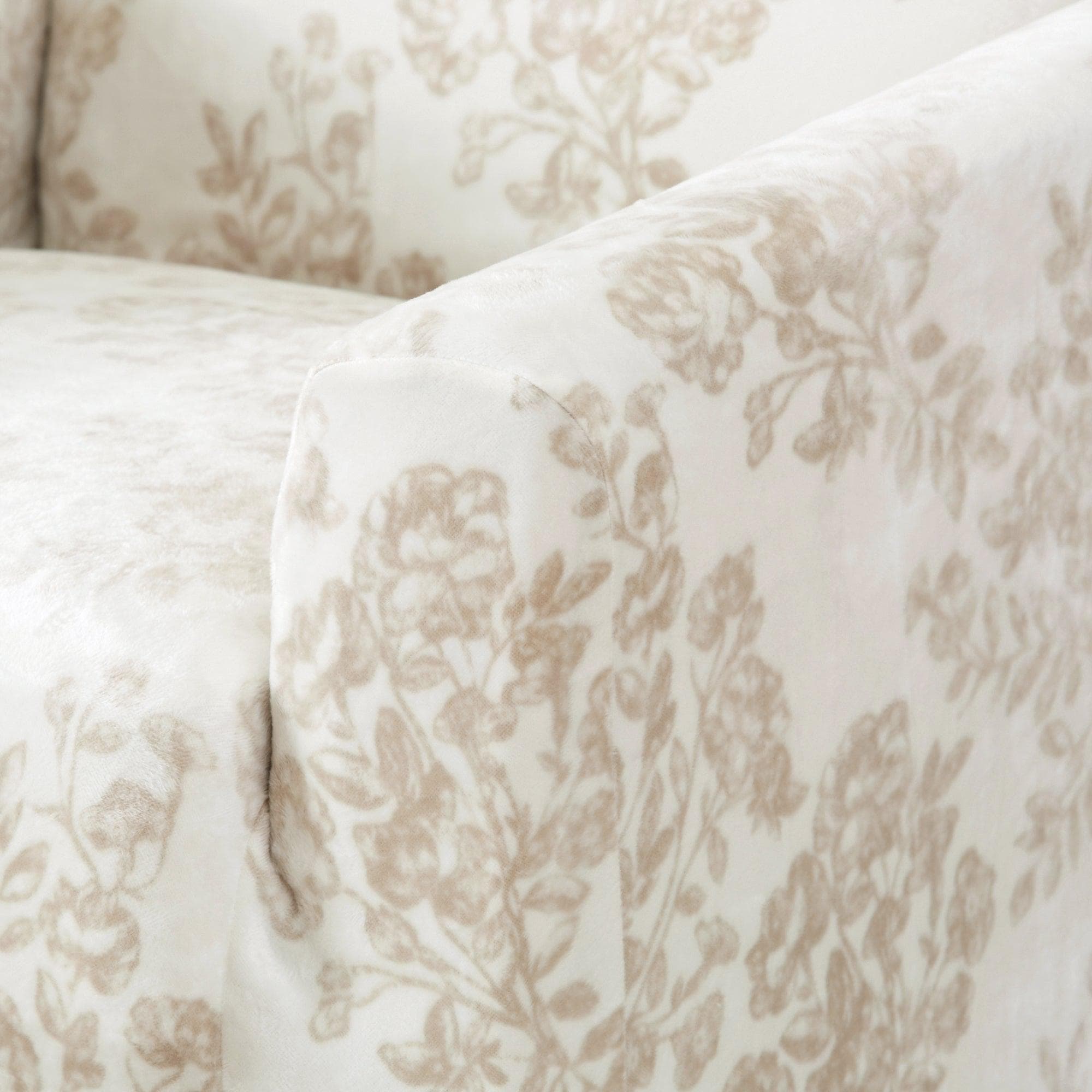 Velvet Stretch Slipcover - Gale Collection - thewrightstore