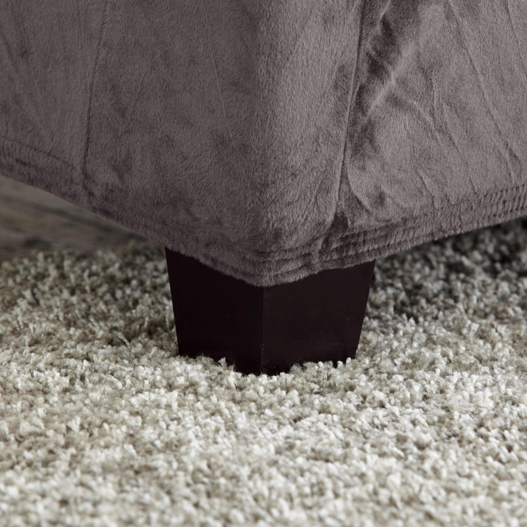 Velvet Stretch Slipcover - Gale Collection - thewrightstore