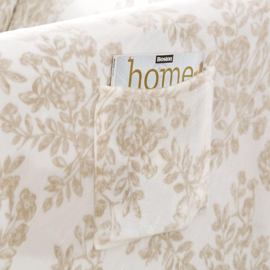 Velvet Stretch Slipcover - Gale Collection - thewrightstore