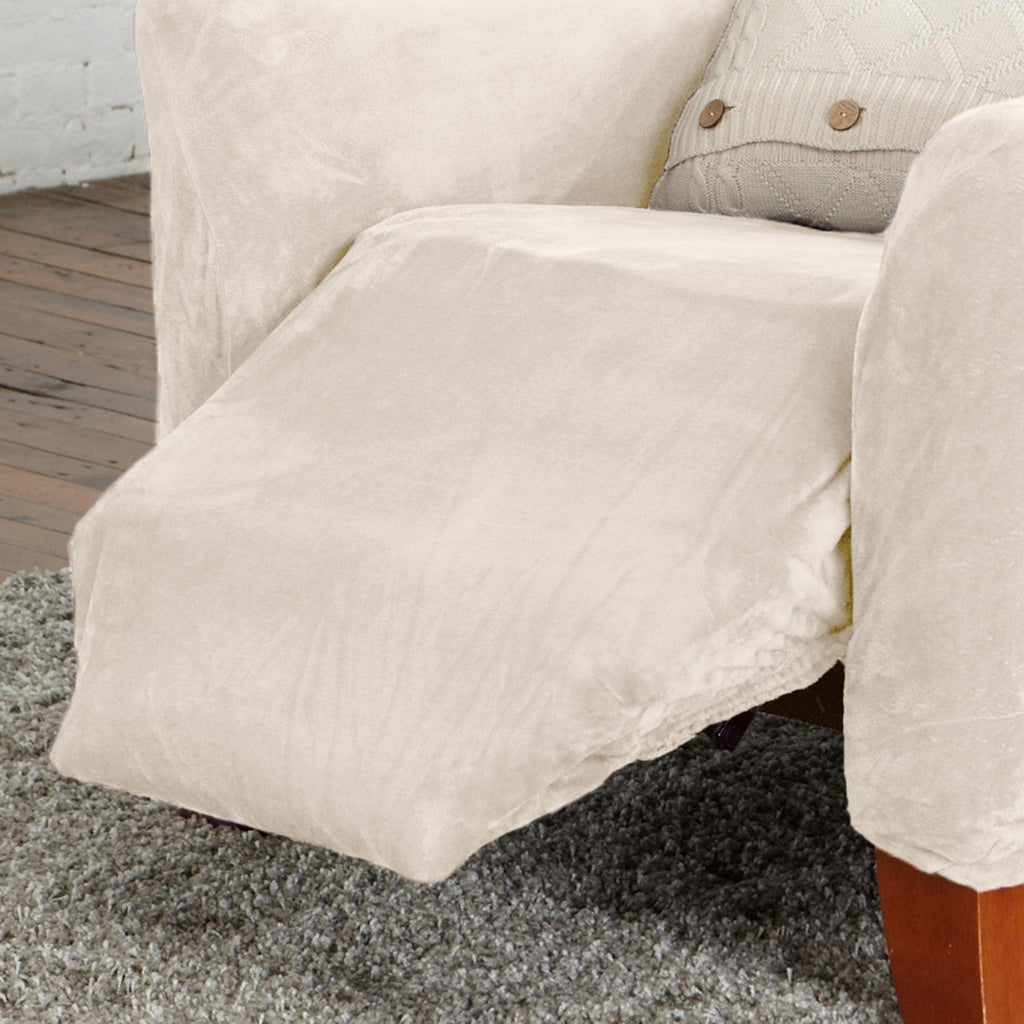 Velvet Stretch Slipcover - Gale Collection - thewrightstore