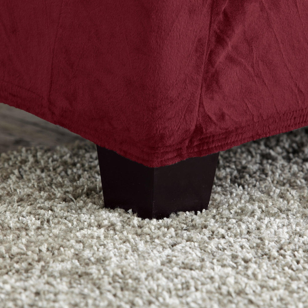 Velvet Stretch Slipcover - Gale Collection - thewrightstore