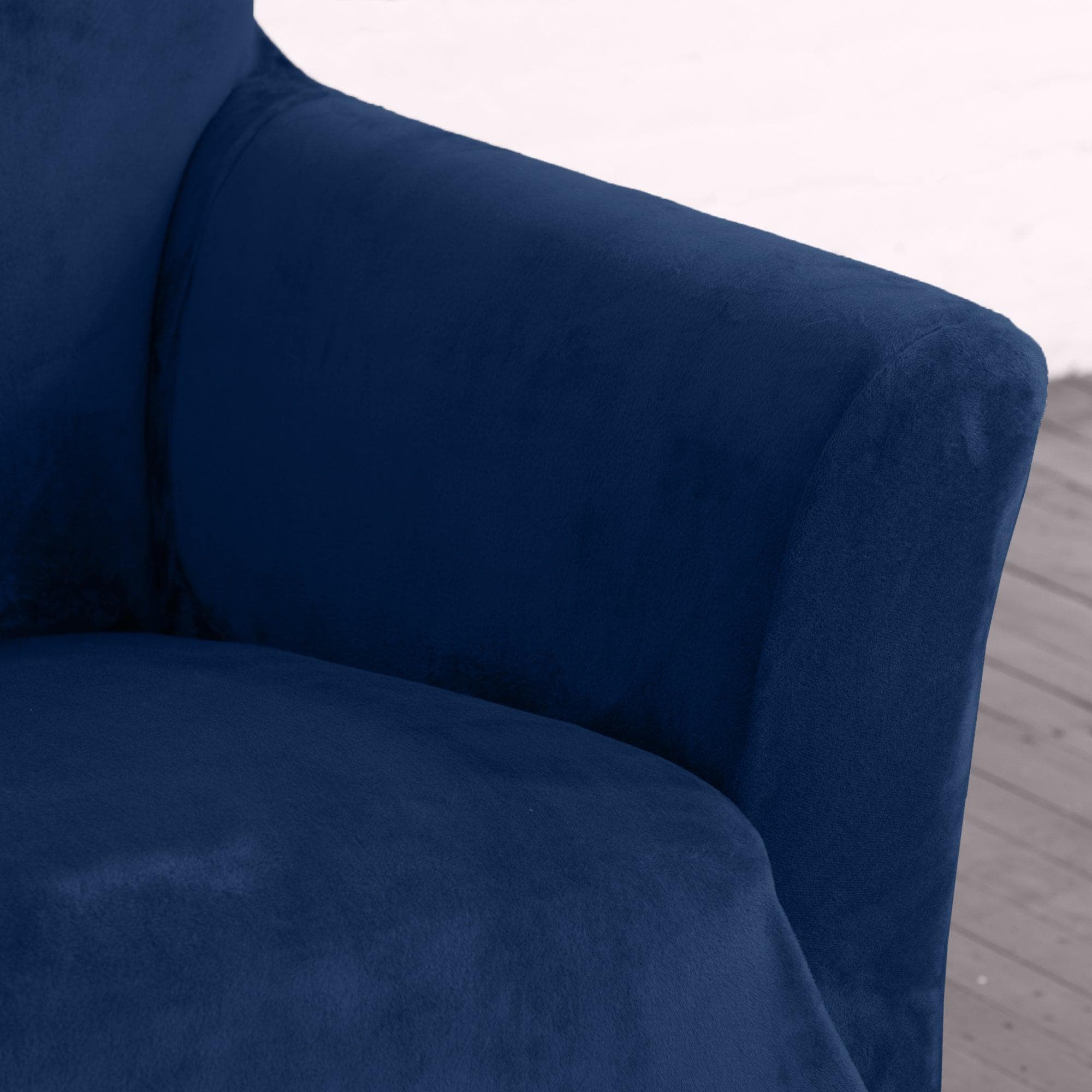 Velvet Stretch Slipcover - Gale Collection - thewrightstore