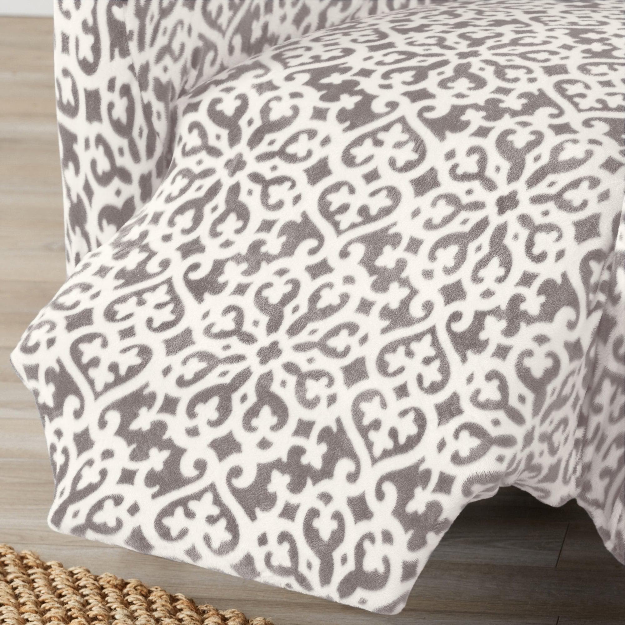 Velvet Stretch Slipcover - Gale Collection - thewrightstore