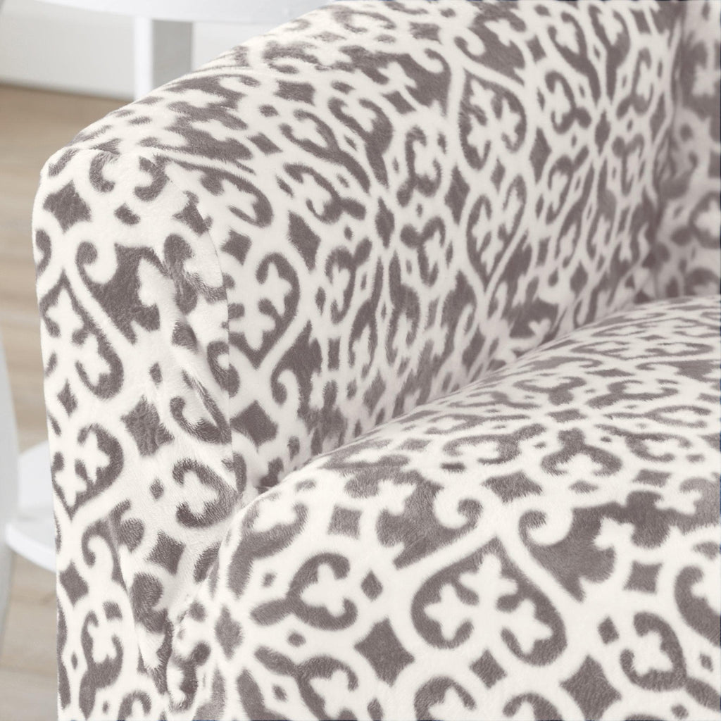 Velvet Stretch Slipcover - Gale Collection - thewrightstore