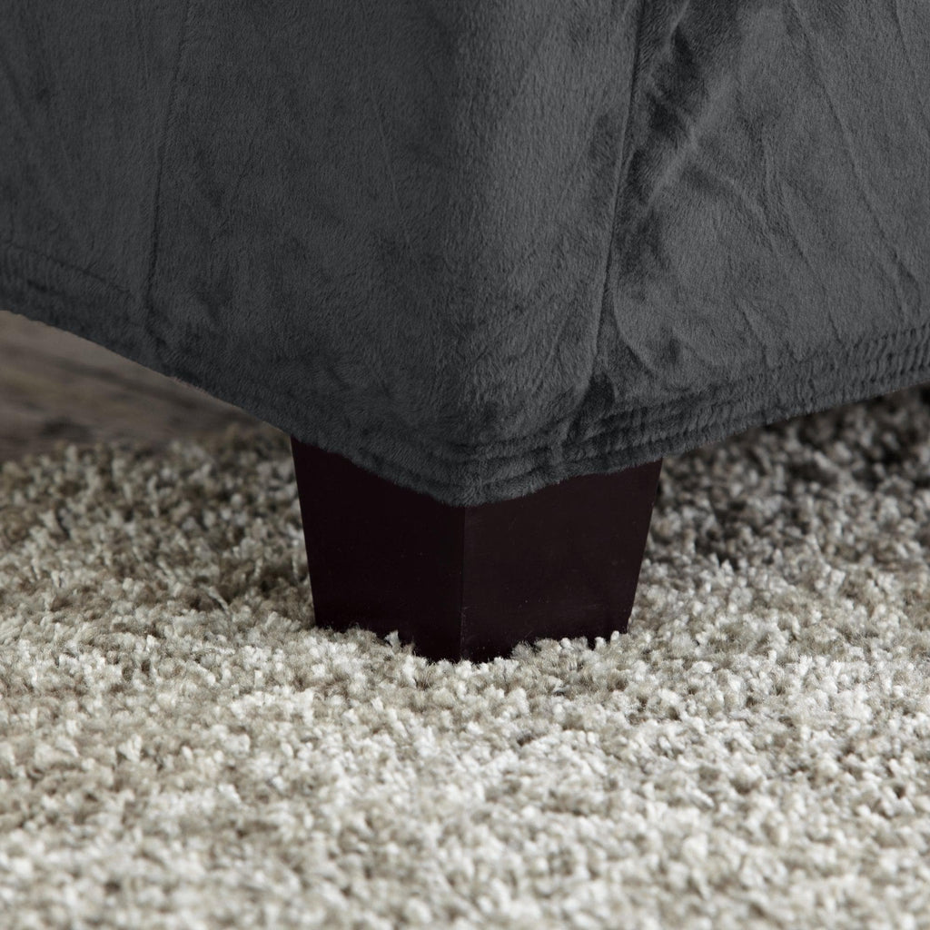 Velvet Stretch Slipcover - Gale Collection - thewrightstore