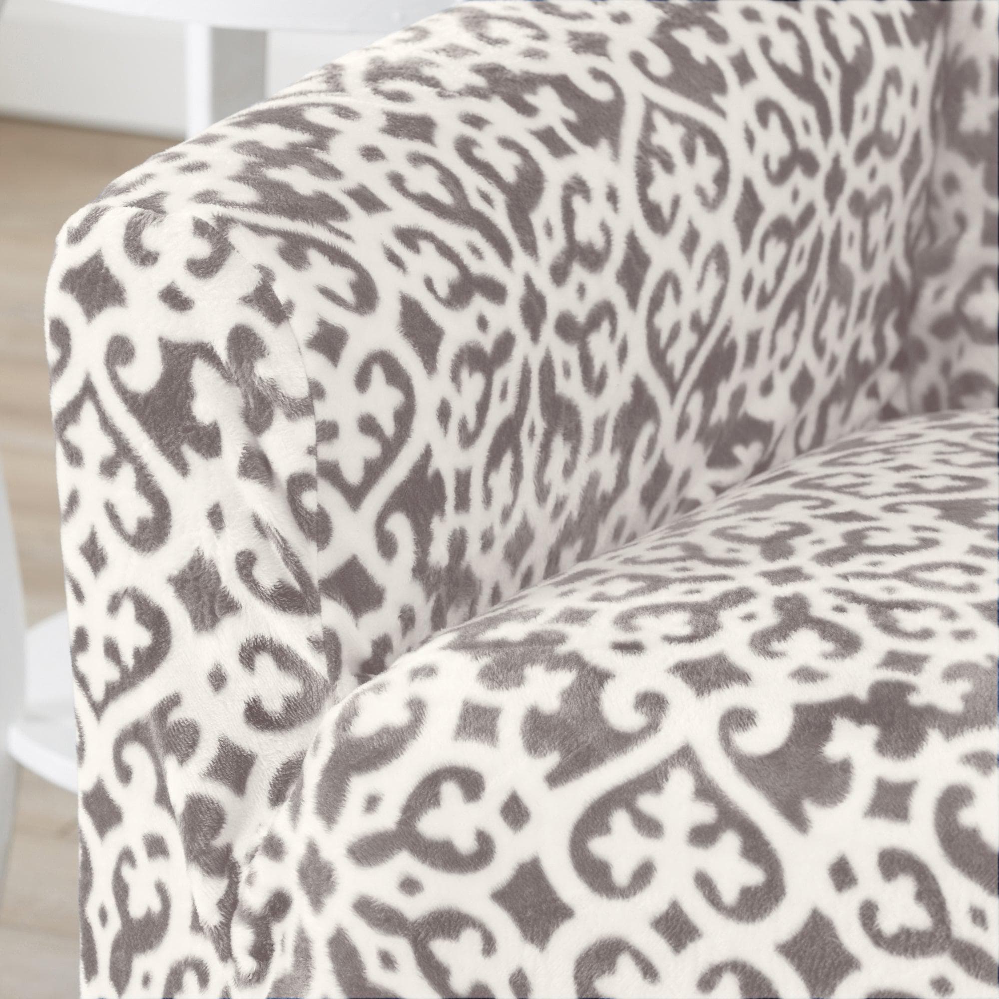 Velvet Stretch Slipcover - Gale Collection - thewrightstore