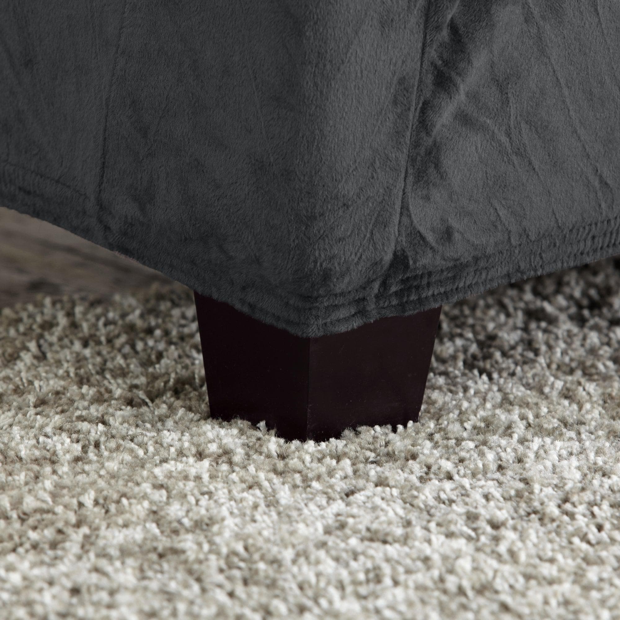 Velvet Stretch Slipcover - Gale Collection - thewrightstore
