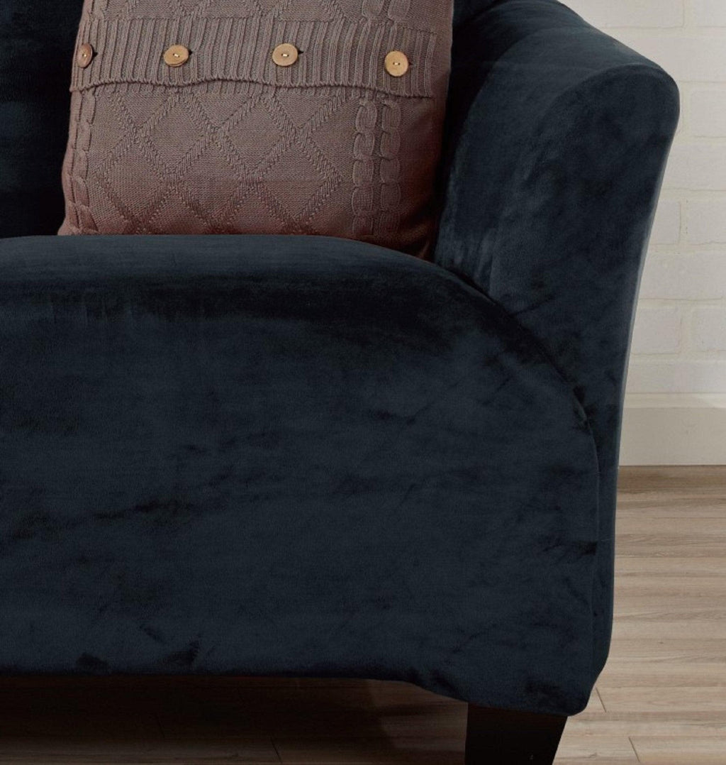 Velvet Stretch Slipcover - Gale Collection - thewrightstore