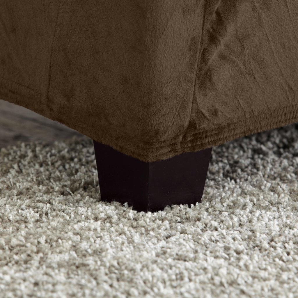 Velvet Stretch Slipcover - Gale Collection - thewrightstore