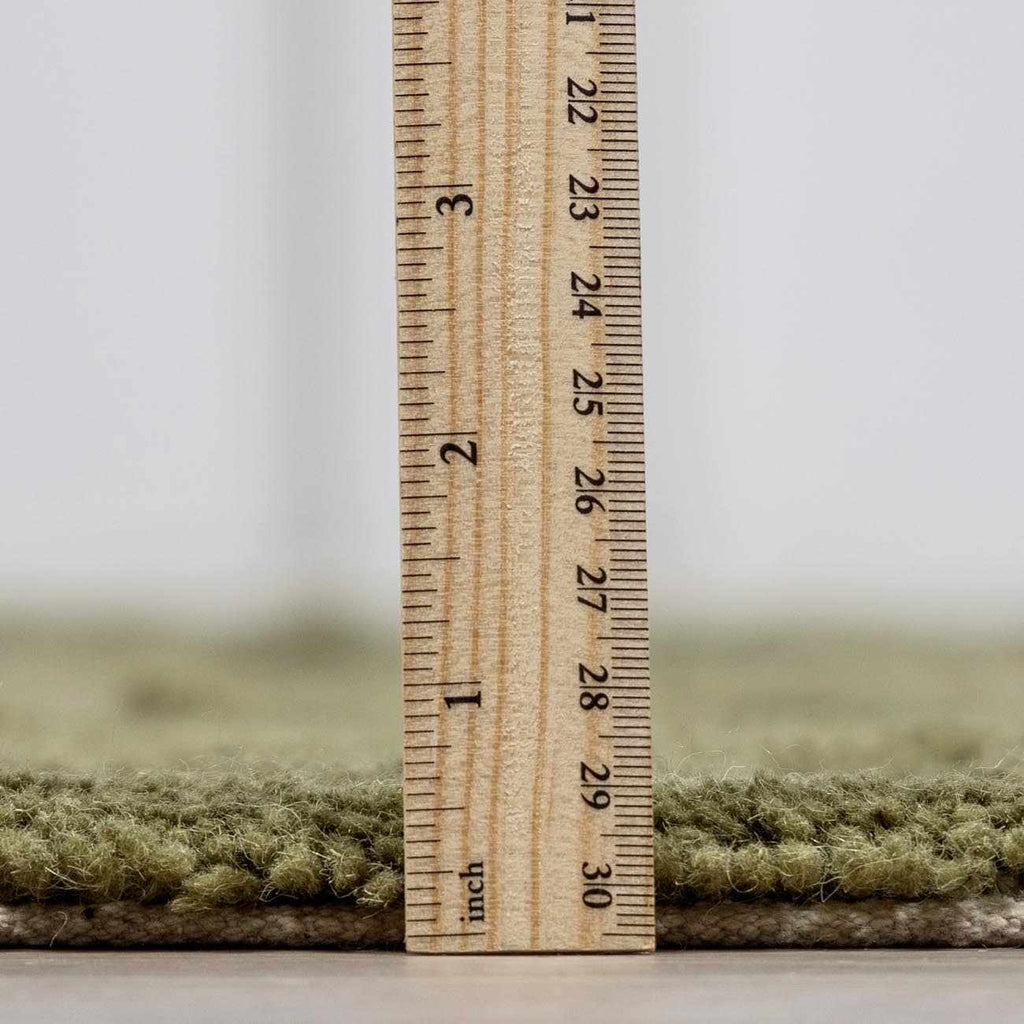 Washable Wool Rug - Green - Clearance - thewrightstore