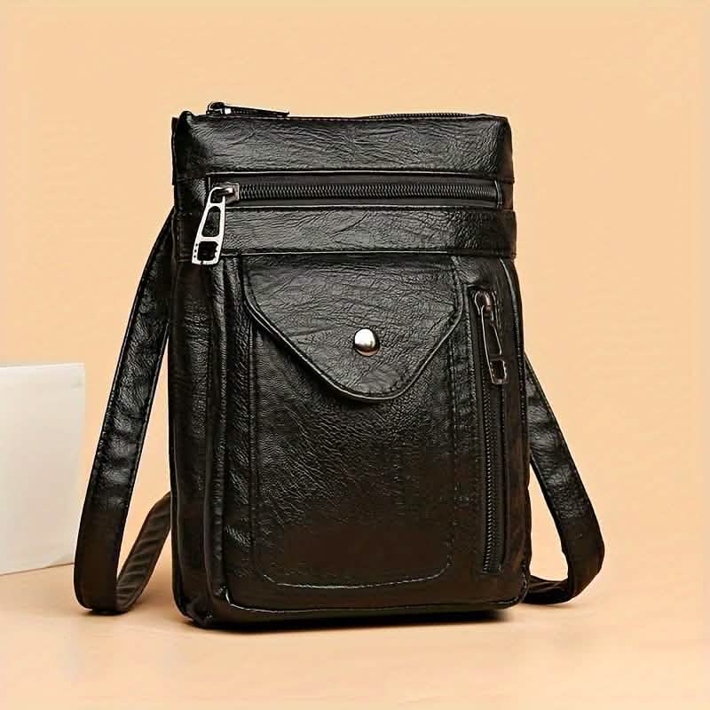 Women’s Vintage Leather Crossbody Bag - thewrightstore