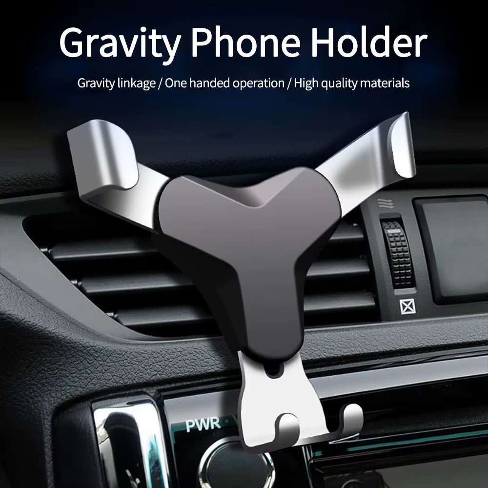Y Bracket for Car Mounted Gravity Mobile Phone Holder for Automotive Products Air Outlet Gravity Mobile Phone Holder Y-Shaped V - thewrightstore